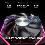 Asiahorse Nyota Mega 140mm PC Case Fan (1Pack) - Image 5