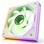 Asiahorse Matrix Pro ARGB Case Fan, 3-Zone Controlled Light，4 side Infinite Mirror Light - Image 9