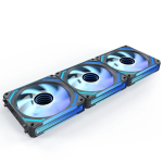 Asiahorse COSMIQ ARGB 120mm Daisy Chain PWM Fan (3-Pack) - Image 2